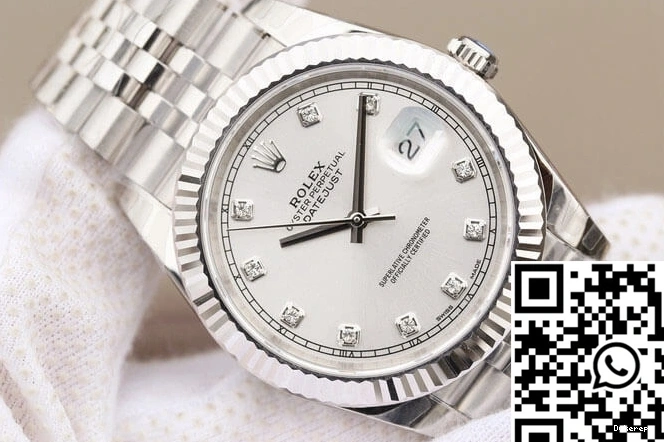 EW Dial Factory White M126331 Rolex Diamond-set Datejust 0127